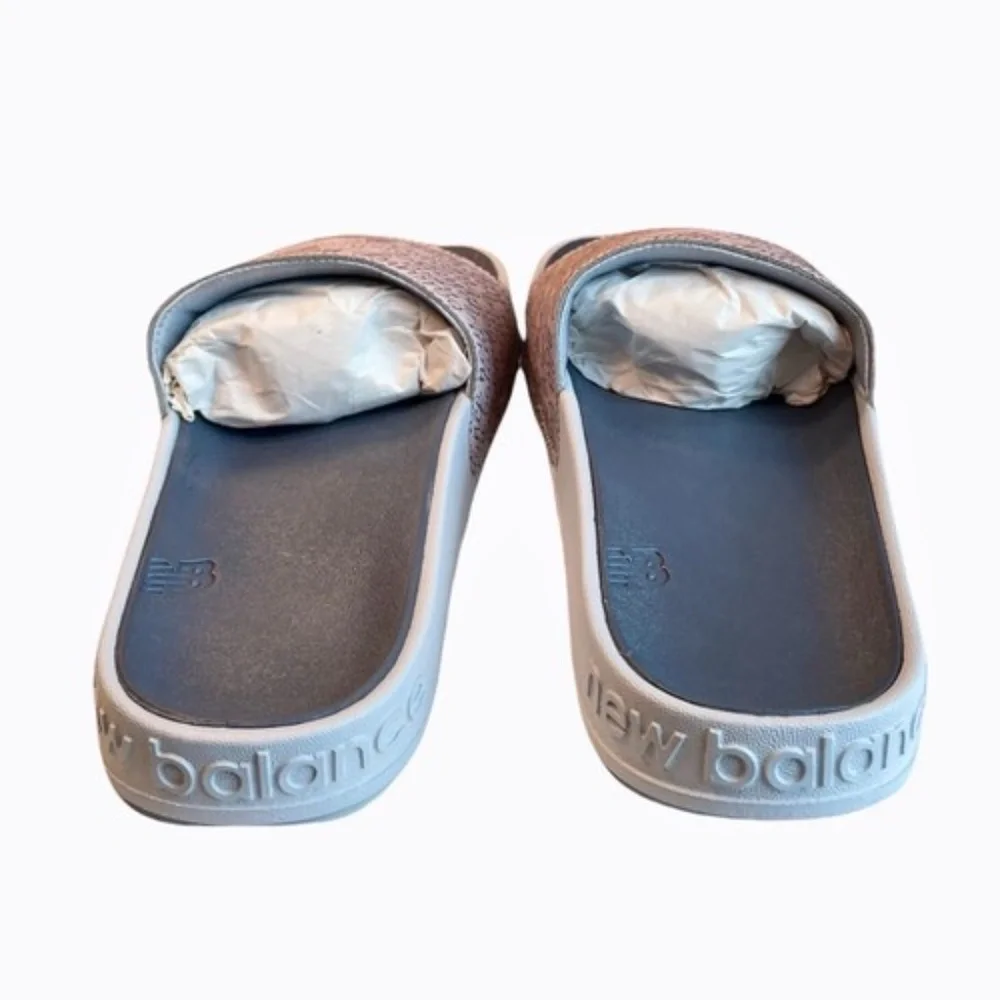 New Balance Girls Slide Size 5 Pink Gray Slides Sandals‎
